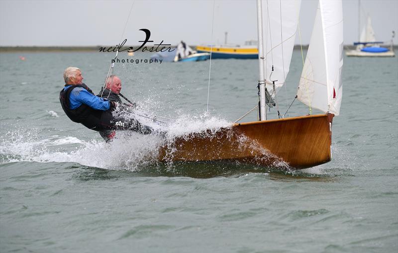 Classic and vintage International 14s at Blakeney  photo copyright Neil Foster Photography taken at Blakeney Sailing Club and featuring the International 14 class