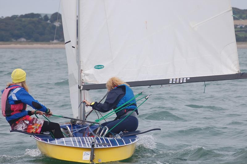 Until the age of 19, Taifun sailors in Germany compete two up. They look to have an exciting and plentiful supply of talent for the future photo copyright David Henshall taken at Plas Heli Welsh National Sailing Academy and featuring the International Canoe class