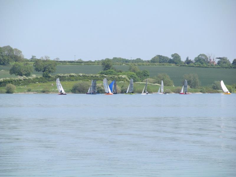 International Canoe Training and Open at Northampton photo copyright Shaun Anderson taken at Northampton Sailing Club and featuring the International Canoe class