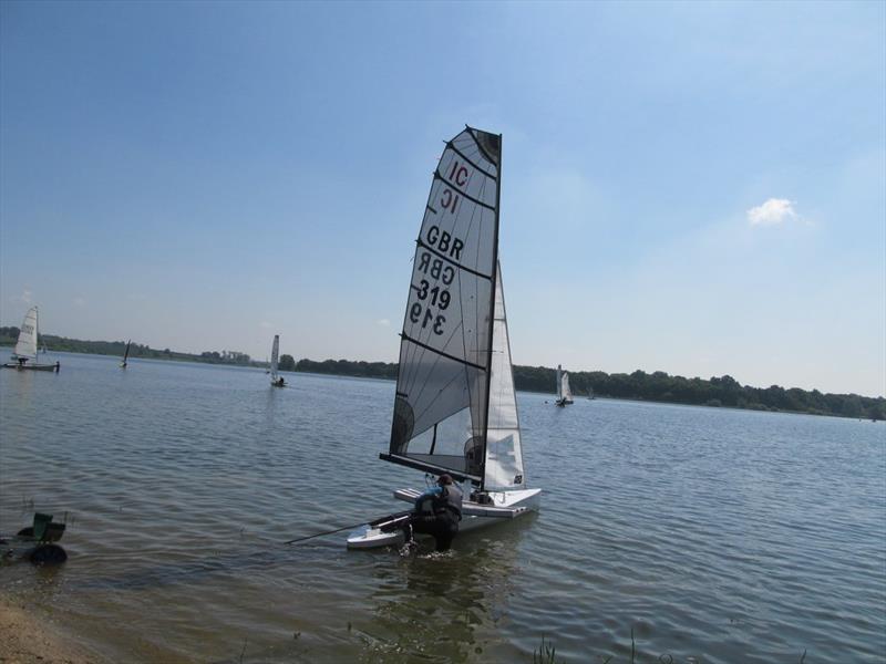 International Canoe Training and Open at Northampton photo copyright Shaun Anderson taken at Northampton Sailing Club and featuring the International Canoe class