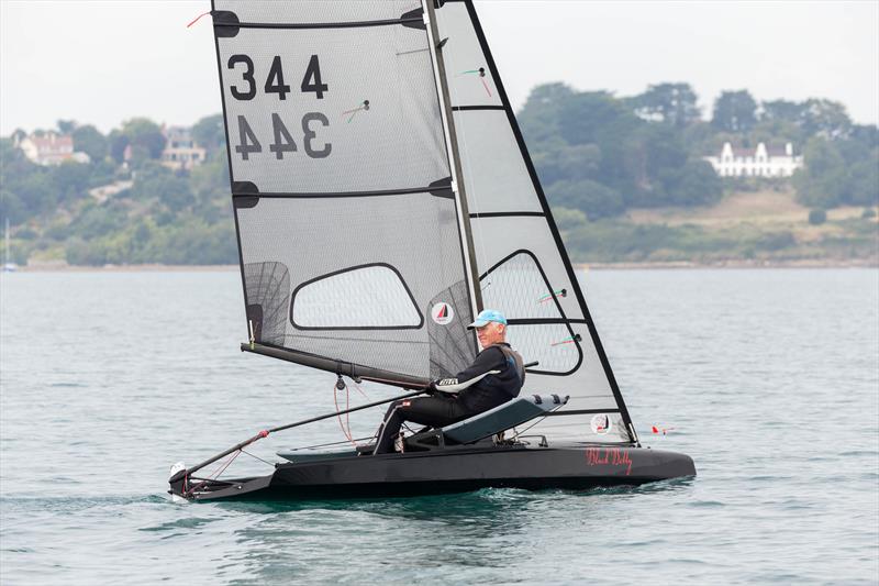 Robin Wood wins the International Canoe Open at Castle Cove photo copyright Richard White taken at Castle Cove Sailing Club and featuring the International Canoe class