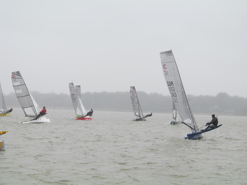 International Canoes at Aldeburgh photo copyright Shaun Anderson taken at Aldeburgh Yacht Club and featuring the International Canoe class