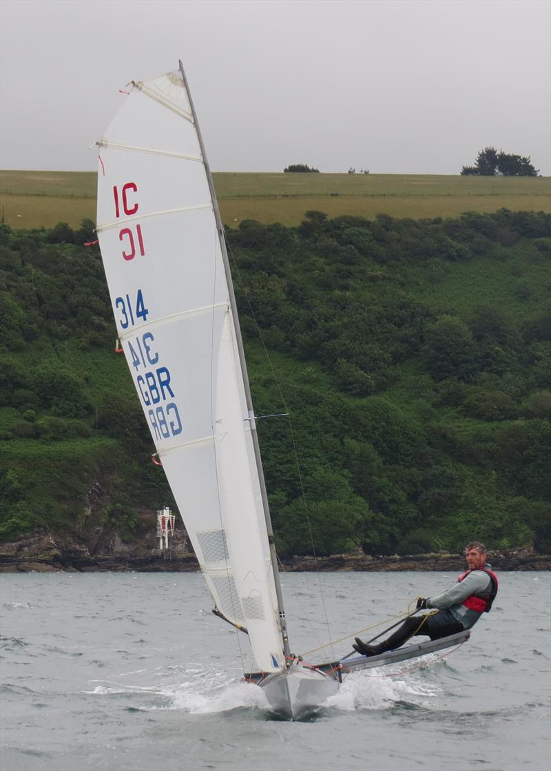 International Canoe Nationals at Plymouth day 1 photo copyright Michael Brigg taken at Mount Batten Centre for Watersports and featuring the International Canoe class