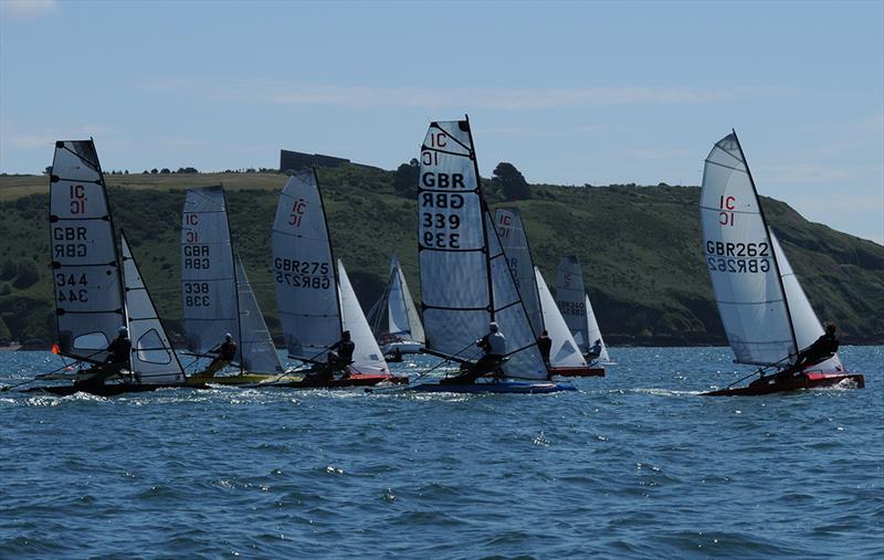 International Canoe Week & Nationals at Plymouth photo copyright Richard Bowers taken at Mount Batten Centre for Watersports and featuring the International Canoe class