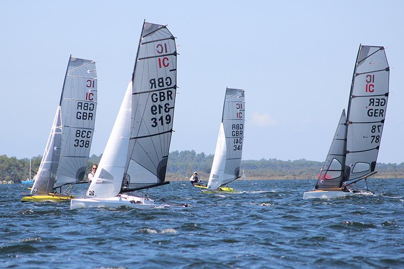 International Canoe Europa Cup at Club de Voile Hourtin Medoc, Lac d'Hourtin, France photo copyright Arnaud Fillette taken at  and featuring the International Canoe class