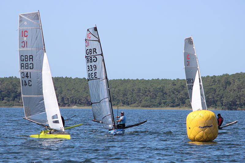 International Canoe Europa Cup at Club de Voile Hourtin Medoc, Lac d'Hourtin, France photo copyright Arnaud Fillette taken at  and featuring the International Canoe class