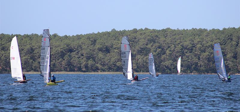 International Canoe Europa Cup at Club de Voile Hourtin Medoc, Lac d'Hourtin, France photo copyright Arnaud Fillette taken at  and featuring the International Canoe class