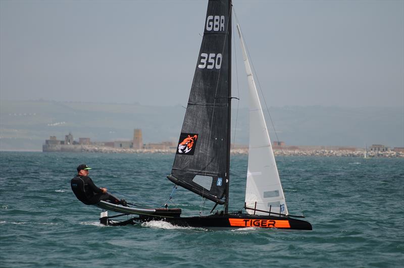 International Canoe UK Nationals at the WPNSA photo copyright Richard Bowers taken at Weymouth & Portland Sailing Academy and featuring the International Canoe class