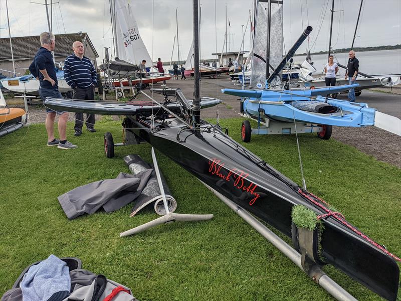 International Canoes at the Tata Steel Sailing Club Regatta photo copyright Chris Hampe taken at Tata Steel Sailing Club and featuring the International Canoe class