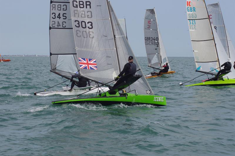 International Canoe UK National Championships and Europa Cup at Hayling Island photo copyright intcanoe.org.uk taken at Hayling Island Sailing Club and featuring the International Canoe class