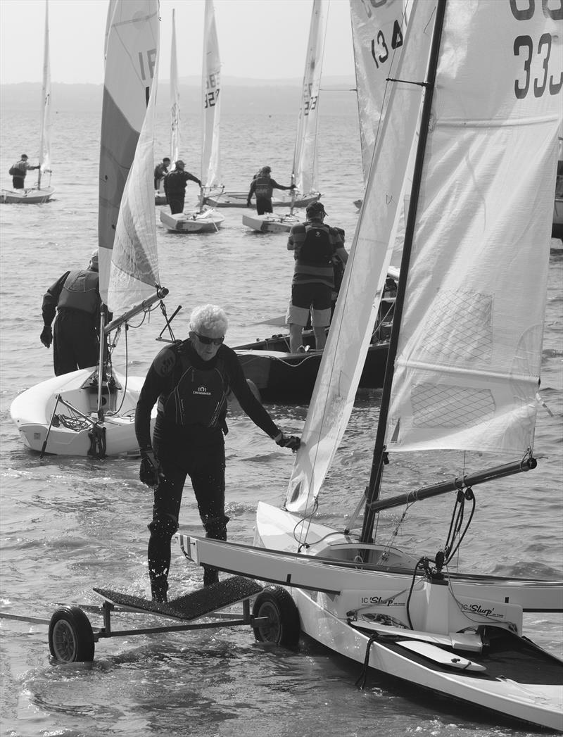 Day 2 of the International Canoe 'not the Worlds' event at West Kirby photo copyright Jonathan Hayes taken at West Kirby Sailing Club and featuring the International Canoe class