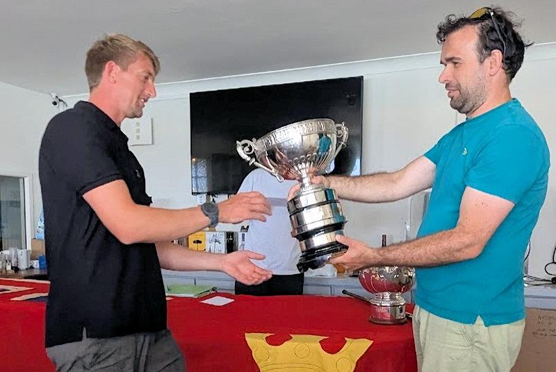 Sam Barker wins overall - International Canoe Europa Cup and British National Championships at Brixham - photo © Chris Hampe