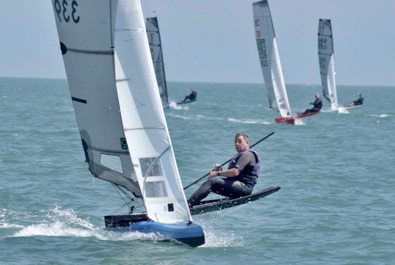 Clive Everest - International Canoe Europa Cup and British National Championships at Brixham photo copyright Stuart Fisher taken at Brixham Yacht Club and featuring the International Canoe class