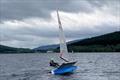 Katie Hughes trucking upwind - International Moth Lowriders Scottish Championships at Loch Tummel © Andrew Macintyre