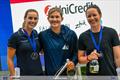 Women's Podium at the International Moth Worlds at Fraglia Vela Malcesine © Martina Orsini