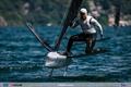 Tom Slingsby on the final day of the International Moth Worlds at Fraglia Vela Malcesine © Martina Orsini