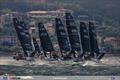 Fleet start - International Moth Class - Lake Garda, Italy - July 2025