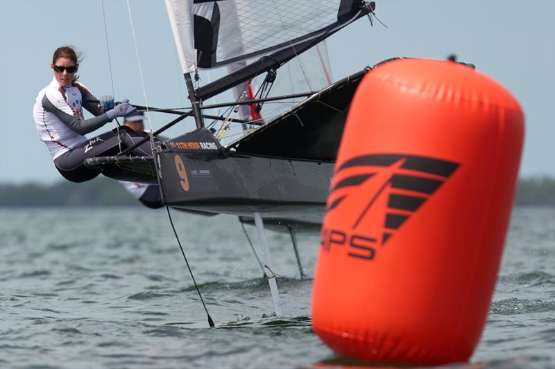 Day 1 of the US International Moth Championships in Key Largo - photo © Meredith Block / US Moth Class