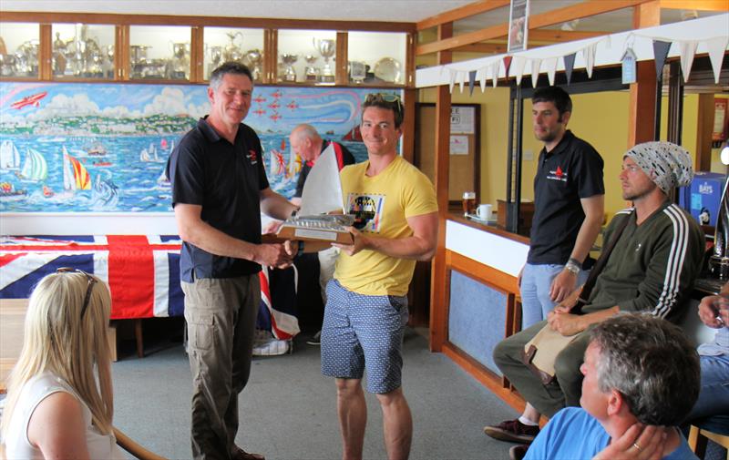 Dylan Fletcher wins the UK International Moth Nationals at Paignton photo copyright Mark Jardine / IMCA UK taken at Paignton Sailing Club and featuring the International Moth class