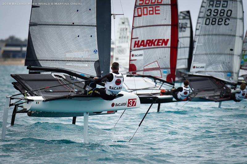 Bacardi Moth Worlds in Bermuda day 3 photo copyright Martina Orsini / www.martinaorsiniphotographer.com taken at Royal Bermuda Yacht Club and featuring the International Moth class