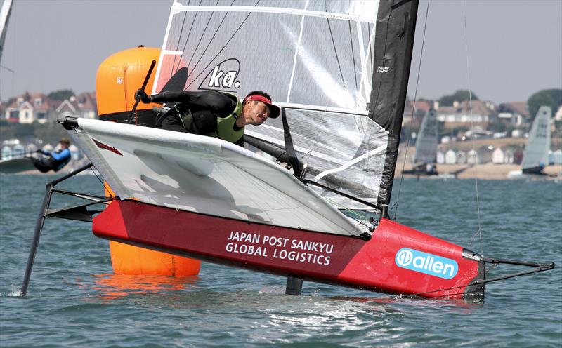 Noble Allen 2018 International Moth UK Championship at Thorpe Bay day 2 - photo © Mark Jardine / IMCA UK