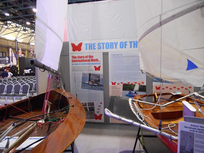 Lowrider Moths at the RYA Dinghy Show 2019 photo copyright Ian Marshall taken at RYA Dinghy Show and featuring the International Moth class