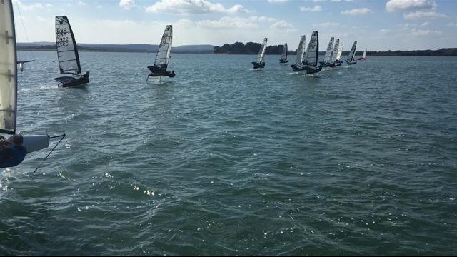 Noble Marine International Moth Grand Prix at Parkstone - photo © IMCA UK