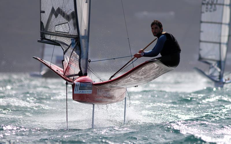 2019 Wetsuit Outlet UK Moth Nationals at Castle Cove SC day 1 photo copyright Mark Jardine / IMCA UK taken at Castle Cove Sailing Club and featuring the International Moth class