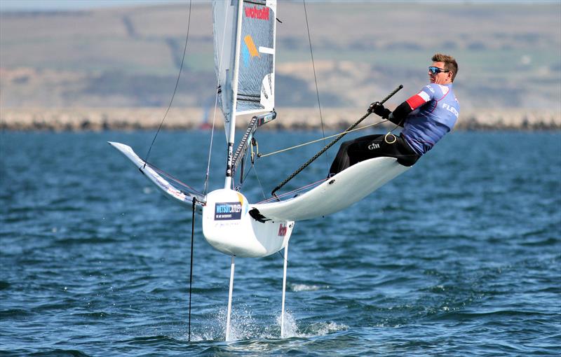 2019 Wetsuit Outlet UK Moth Nationals at Castle Cove SC day 3 - photo © Mark Jardine / IMCA UK