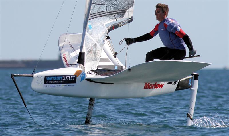 Dylan Fletcher wins the 2019 Wetsuit Outlet UK Moth Nationals at Castle Cove SC - photo © Mark Jardine / IMCA UK