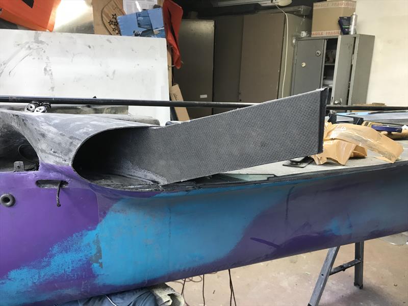 Valkyrie's new higher wings take shape - photo © James Sainsbury