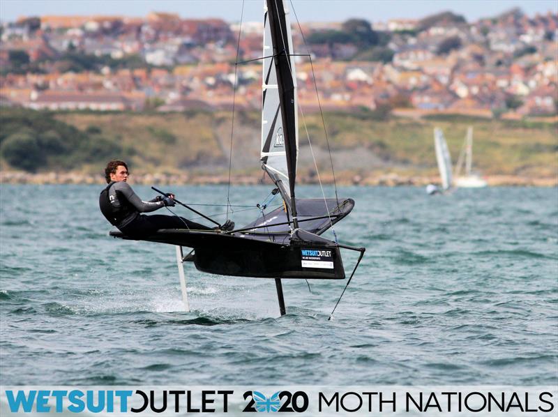 Wetsuit Outlet UK Moth Nationals day 1 photo copyright Mark Jardine / IMCA UK taken at Weymouth & Portland Sailing Academy and featuring the International Moth class