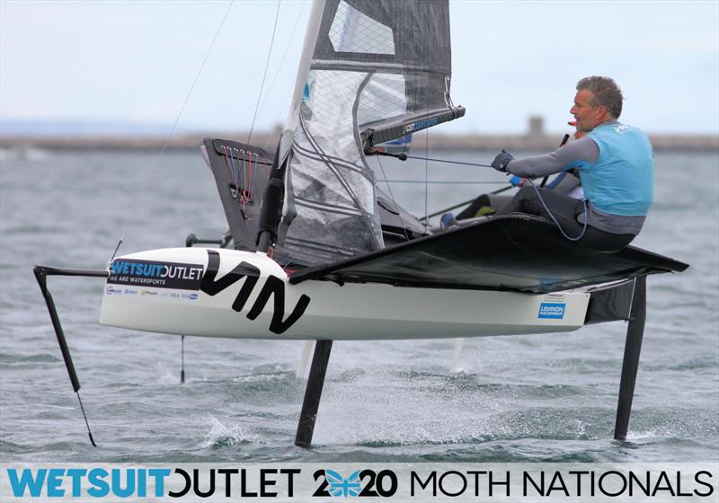 Wetsuit Outlet UK Moth Nationals day 1 photo copyright Mark Jardine / IMCA UK taken at Weymouth & Portland Sailing Academy and featuring the International Moth class