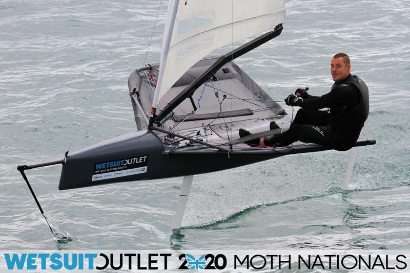 Wetsuit Outlet UK Moth Nationals day 2 photo copyright Mark Jardine / IMCA UK taken at Weymouth & Portland Sailing Academy and featuring the International Moth class
