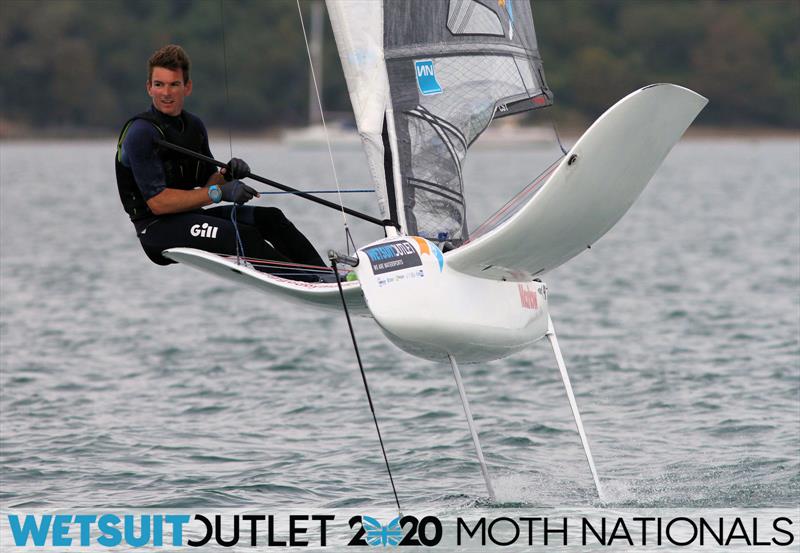 Wetsuit Outlet UK Moth Nationals day 3 photo copyright Mark Jardine / IMCA UK taken at Weymouth & Portland Sailing Academy and featuring the International Moth class