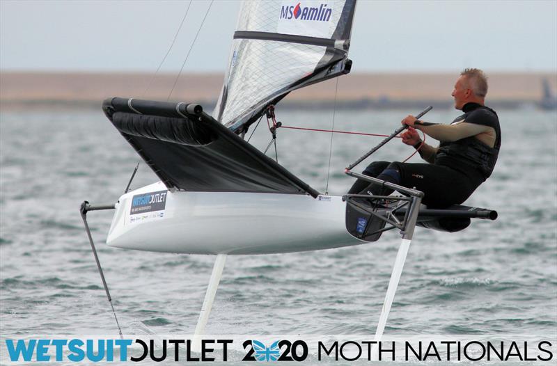 Wetsuit Outlet UK Moth Nationals day 3 photo copyright Mark Jardine / IMCA UK taken at Weymouth & Portland Sailing Academy and featuring the International Moth class