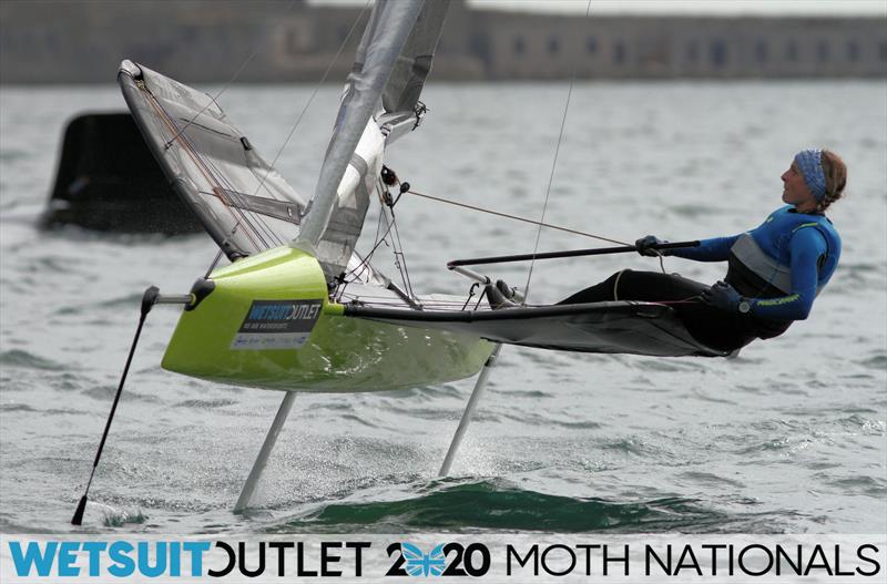 Wetsuit Outlet UK Moth Nationals day 3 photo copyright Mark Jardine / IMCA UK taken at Weymouth & Portland Sailing Academy and featuring the International Moth class