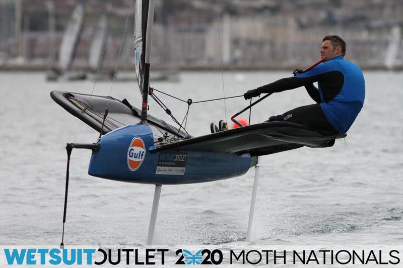 Wetsuit Outlet UK Moth Nationals day 5 photo copyright Mark Jardine / IMCA UK taken at Weymouth & Portland Sailing Academy and featuring the International Moth class