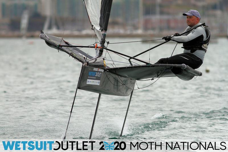 Wetsuit Outlet UK Moth Nationals day 5 photo copyright Mark Jardine / IMCA UK taken at Weymouth & Portland Sailing Academy and featuring the International Moth class