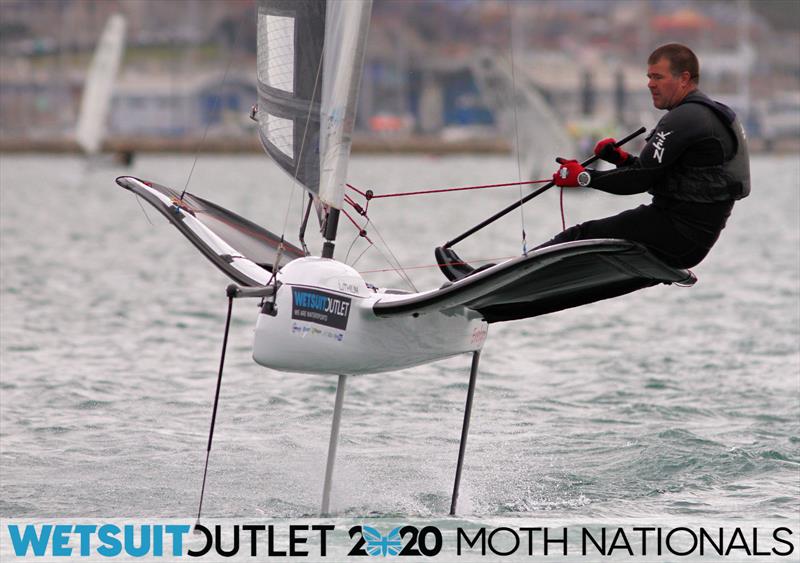 Wetsuit Outlet UK Moth Nationals day 5 photo copyright Mark Jardine / IMCA UK taken at Weymouth & Portland Sailing Academy and featuring the International Moth class