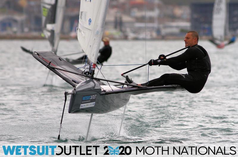 Wetsuit Outlet UK Moth Nationals day 5 photo copyright Mark Jardine / IMCA UK taken at Weymouth & Portland Sailing Academy and featuring the International Moth class