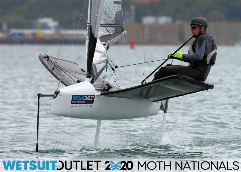 Wetsuit Outlet UK Moth Nationals day 5 photo copyright Mark Jardine / IMCA UK taken at Weymouth & Portland Sailing Academy and featuring the International Moth class