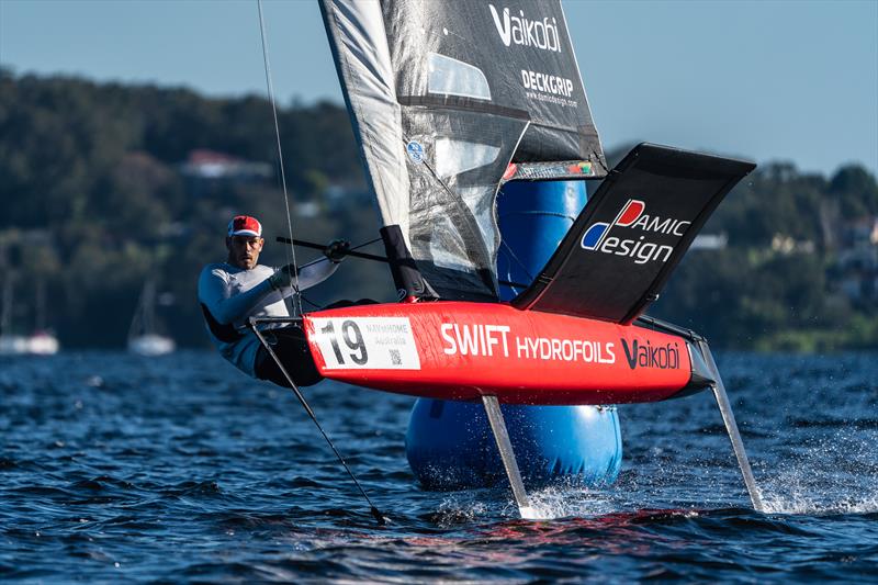 Australian Moth Nationals at Wangi RSL Amateur Sailing Club photo copyright Beau Outteridge taken at Wangi RSL Amateur Sailing Club and featuring the International Moth class