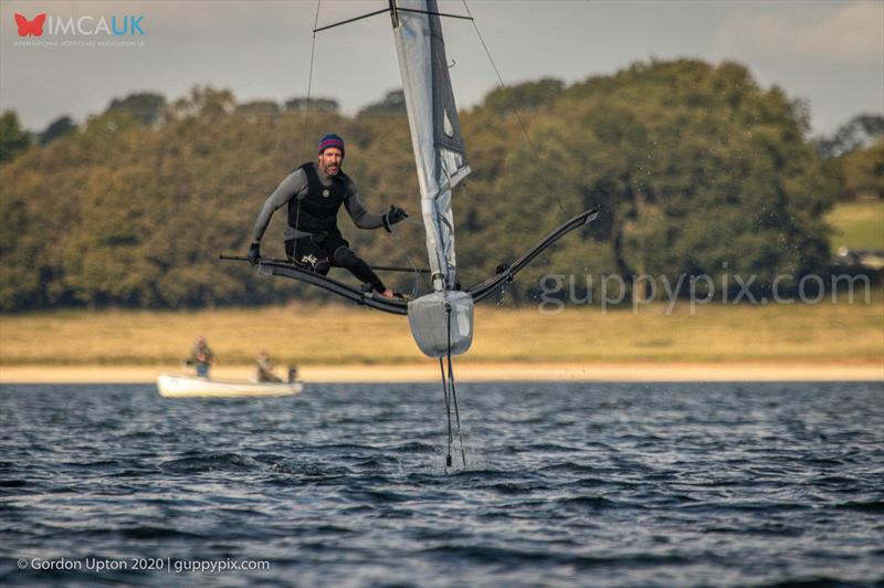 Brad Funk wins the Moth Inlands at Rutland photo copyright Gordon Upton / www.guppypix.com taken at Rutland Sailing Club and featuring the International Moth class