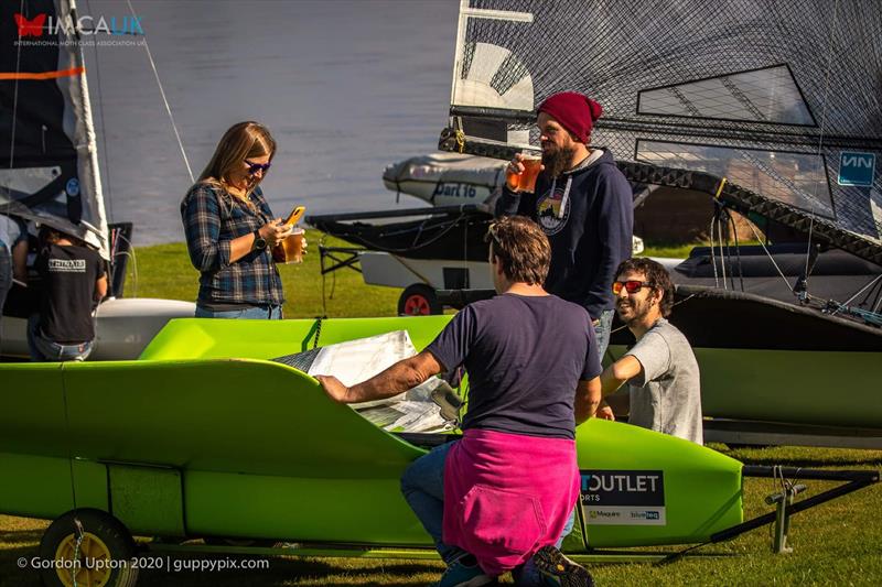 Moth Inlands at Rutland photo copyright Gordon Upton / www.guppypix.com taken at Rutland Sailing Club and featuring the International Moth class