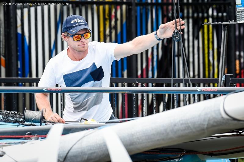 The first Foiling Week Forum starts in Sydney at Woollahra Sailing Club photo copyright Martina Orsini / Foiling Week taken at Woollahra Sailing Club and featuring the International Moth class