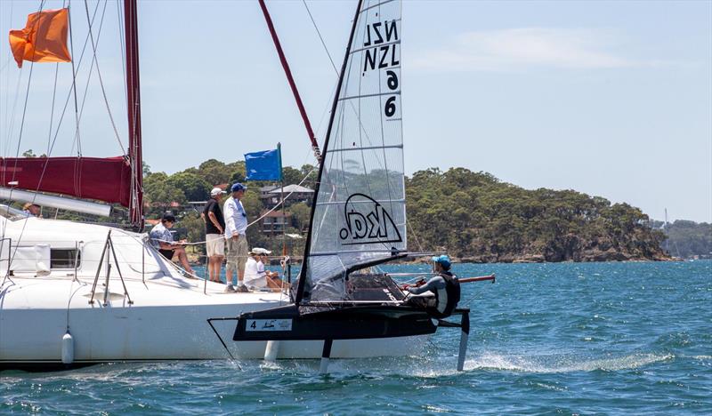 Day 3, CST Composites 2018 Australian Moth Championships, Wangi RSL Amateur SC, January 2018 photo copyright Darcie Callington taken at Wangi RSL Amateur Sailing Club and featuring the International Moth class