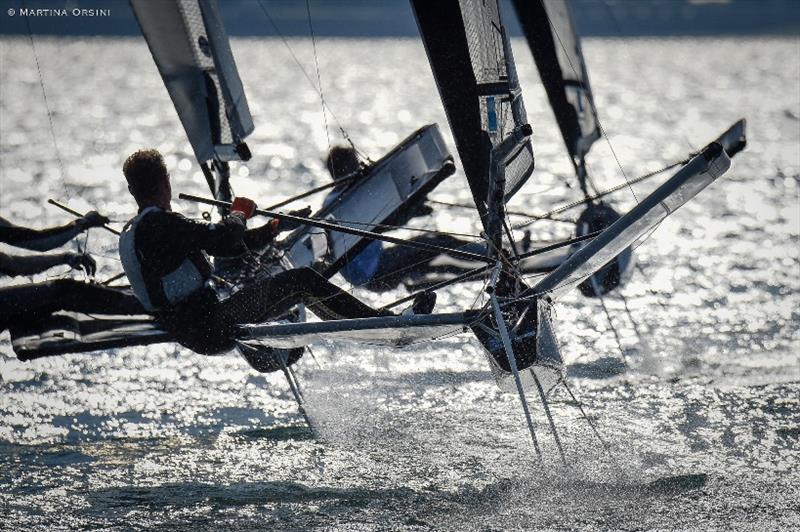 Foiling Week Regatta photo copyright Martina Orsini taken at  and featuring the International Moth class