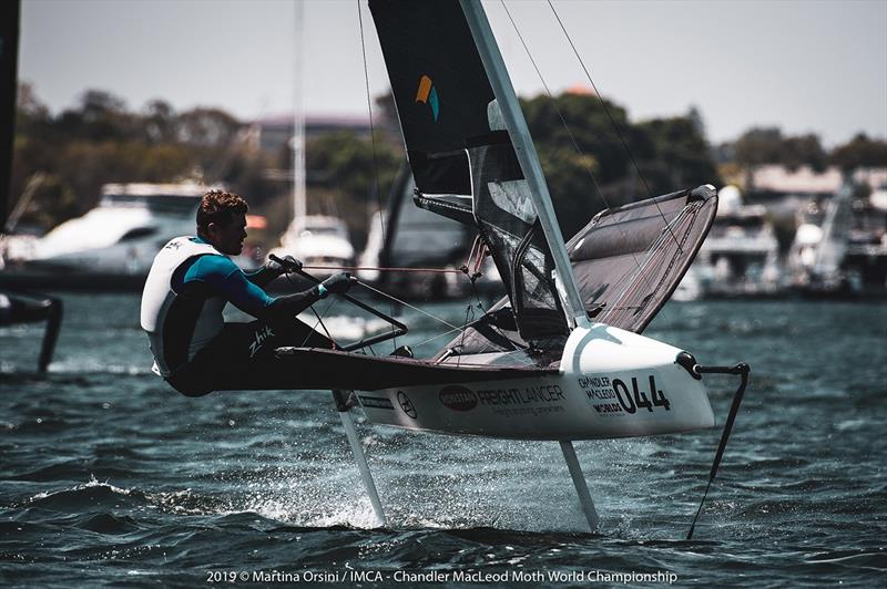 Tom Slingsby has taken out his first Australian Moth Championship as sailors prepare for the Worlds starting on Friday photo copyright Martina Orsini taken at Mounts Bay Sailing Club, Australia and featuring the International Moth class