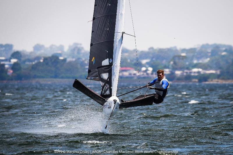 Tom Slingsby has clinched the Chandler Macleod Moth Worlds with a day to spare photo copyright Martina Orsini taken at Mounts Bay Sailing Club, Australia and featuring the International Moth class